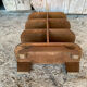 Shelf antique furniture art deco oak wood 1920s 1930s vintage