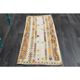 1970s Turkish Hand-Knotted Wool Cotton Beige Kilim Runner Rug 68x159