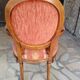 Set of 2 Louis XVI medallion armchairs