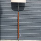 Scandinavian metal wood floor lamp