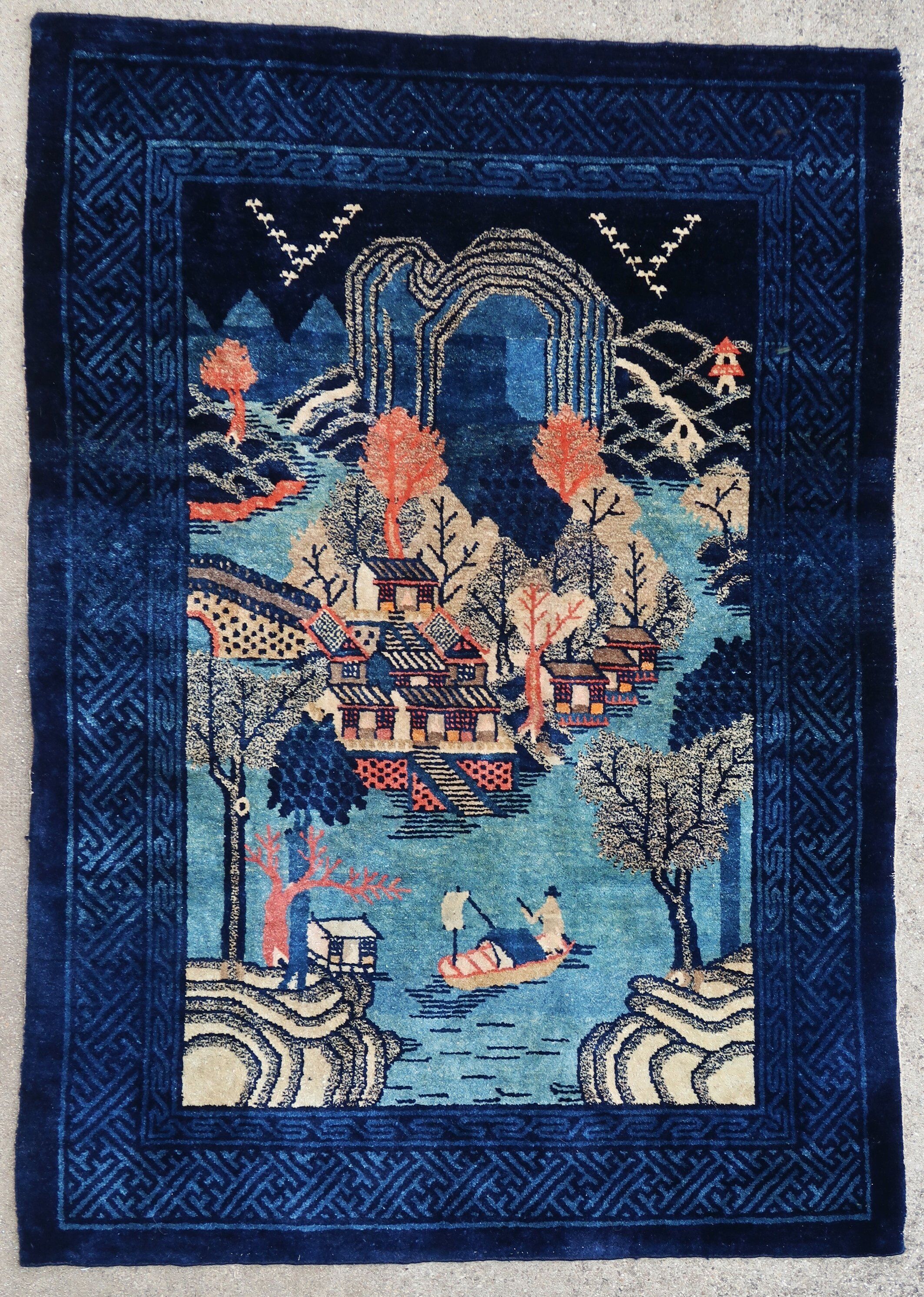 Chinese rug 1900 169 X 120 cm