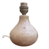 Ceramic bedside lamp signed