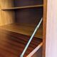 Rosewood display cabinet and secretary from the 50s/60s