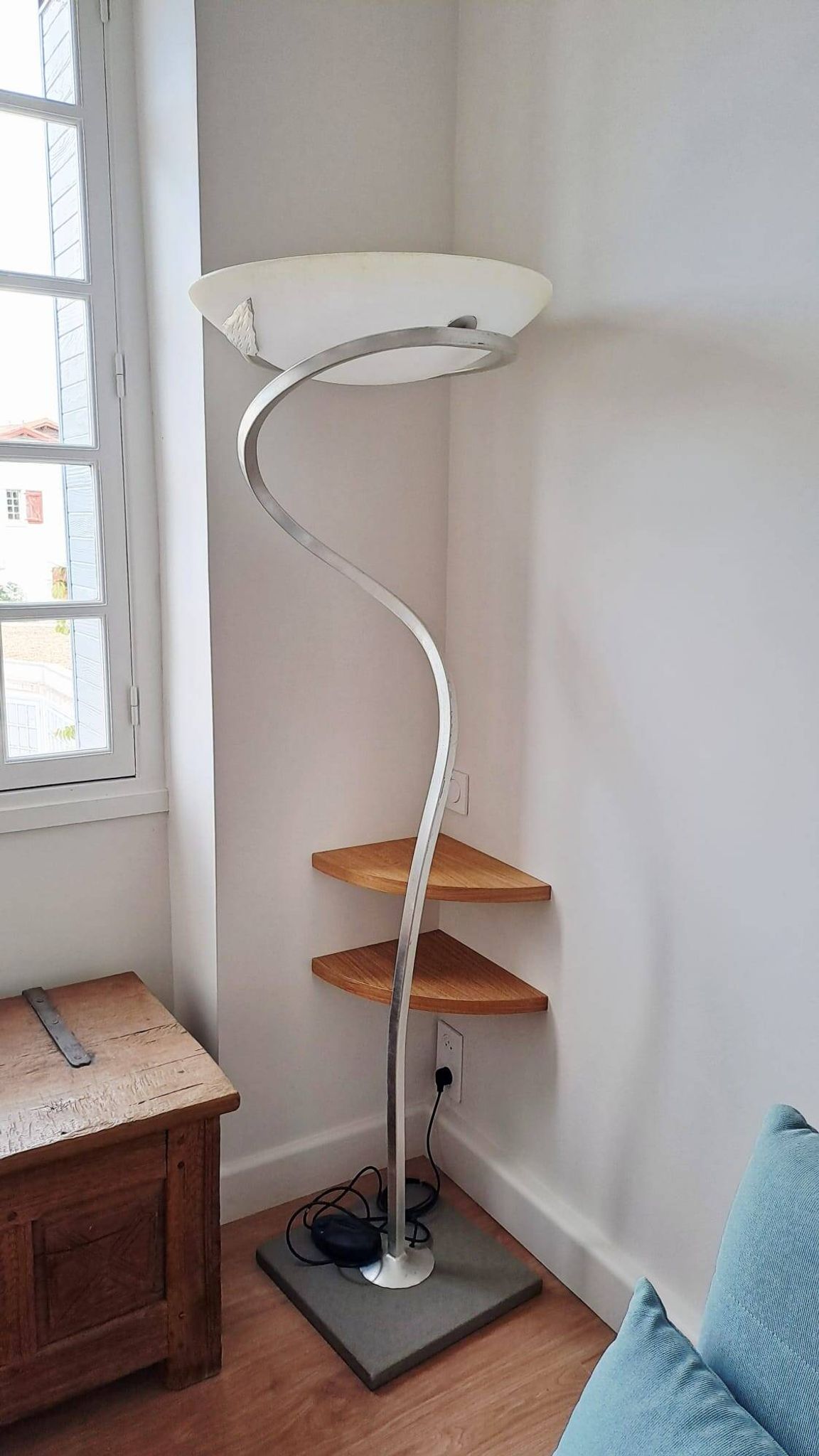 Lampadaire Alfea d'Enzo Ciampanili en verre Murano