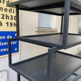 Designer metal shelf bookcase