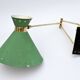 Diabolo wall lamp by René Mathieu, 1950