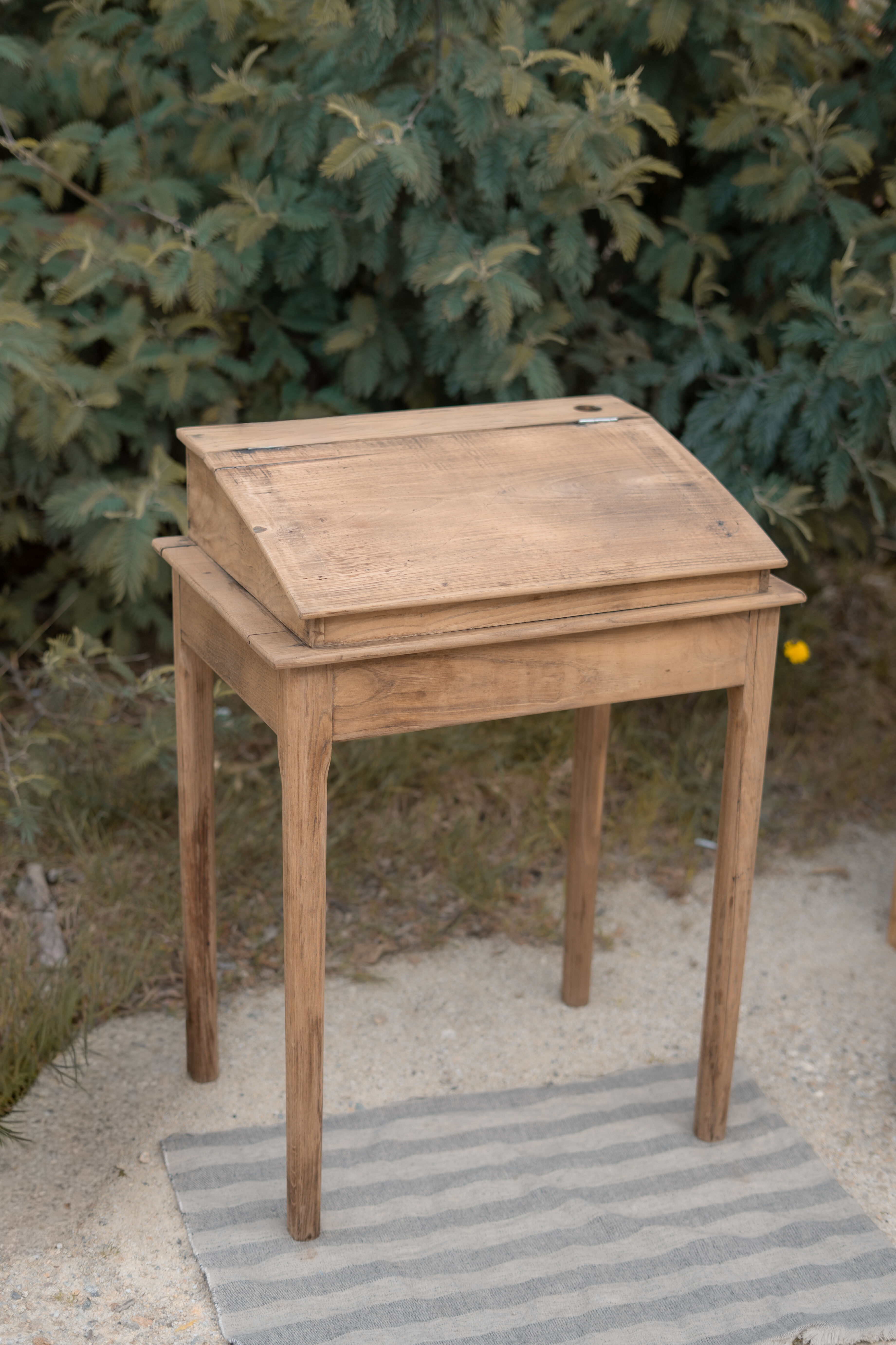 Renovated wooden desk