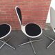 Vintage plywood swivel chairs by Elmar Flötotto - 1960