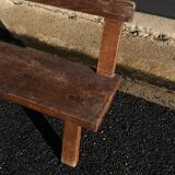 Old wooden bench