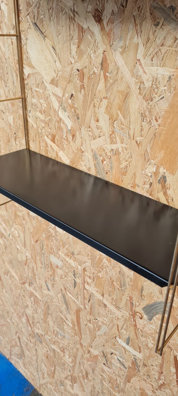 Wall shelf string 1960