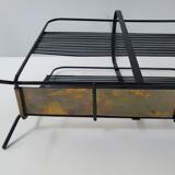 Vintage magazine holders by Mathieu Matégot, model "Harper's", 1950