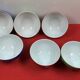 Set of 6 small grandmother bowls in Longchamp porcelain.
