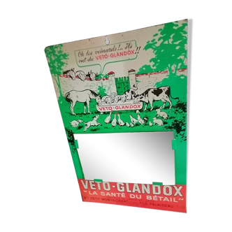 Veto Glandox sheet plate mirror advertising 1930