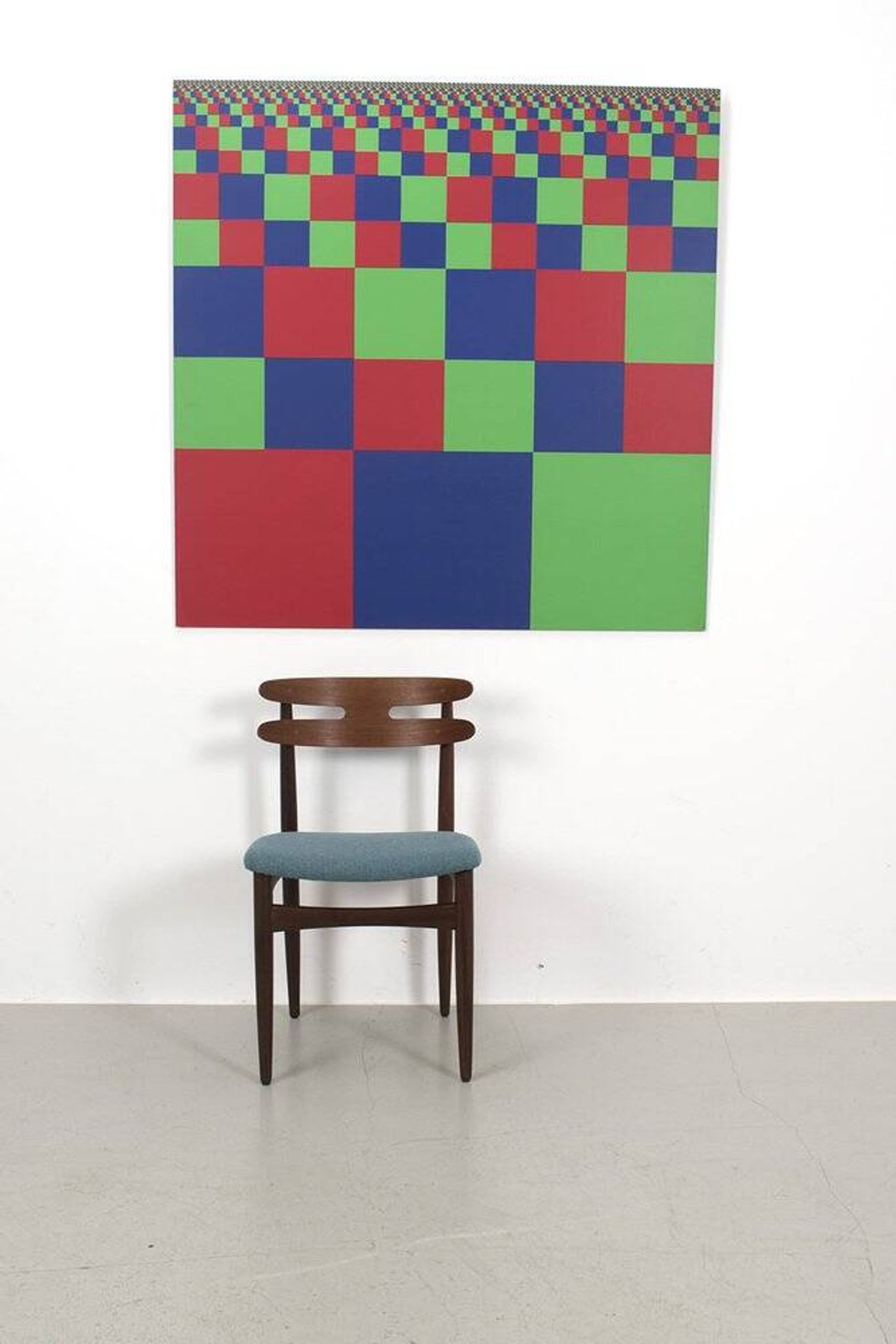 Gijs van den Elshout, Composition, Acrylique sur panneau, Encadré