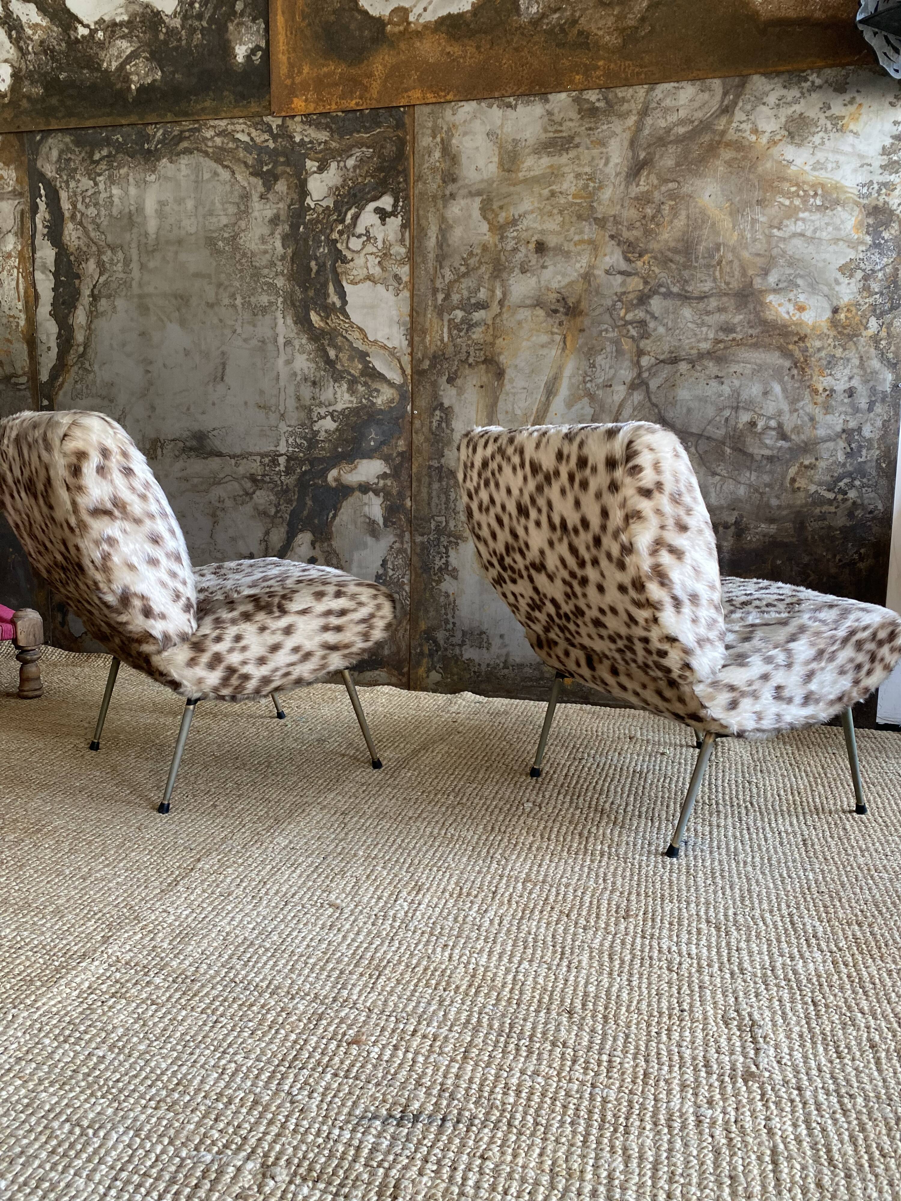 Pair of seventies armchairs