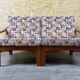 1960s/70s Teak 2-seater sofa by Glostrup Møbelfabrik Denmark Design