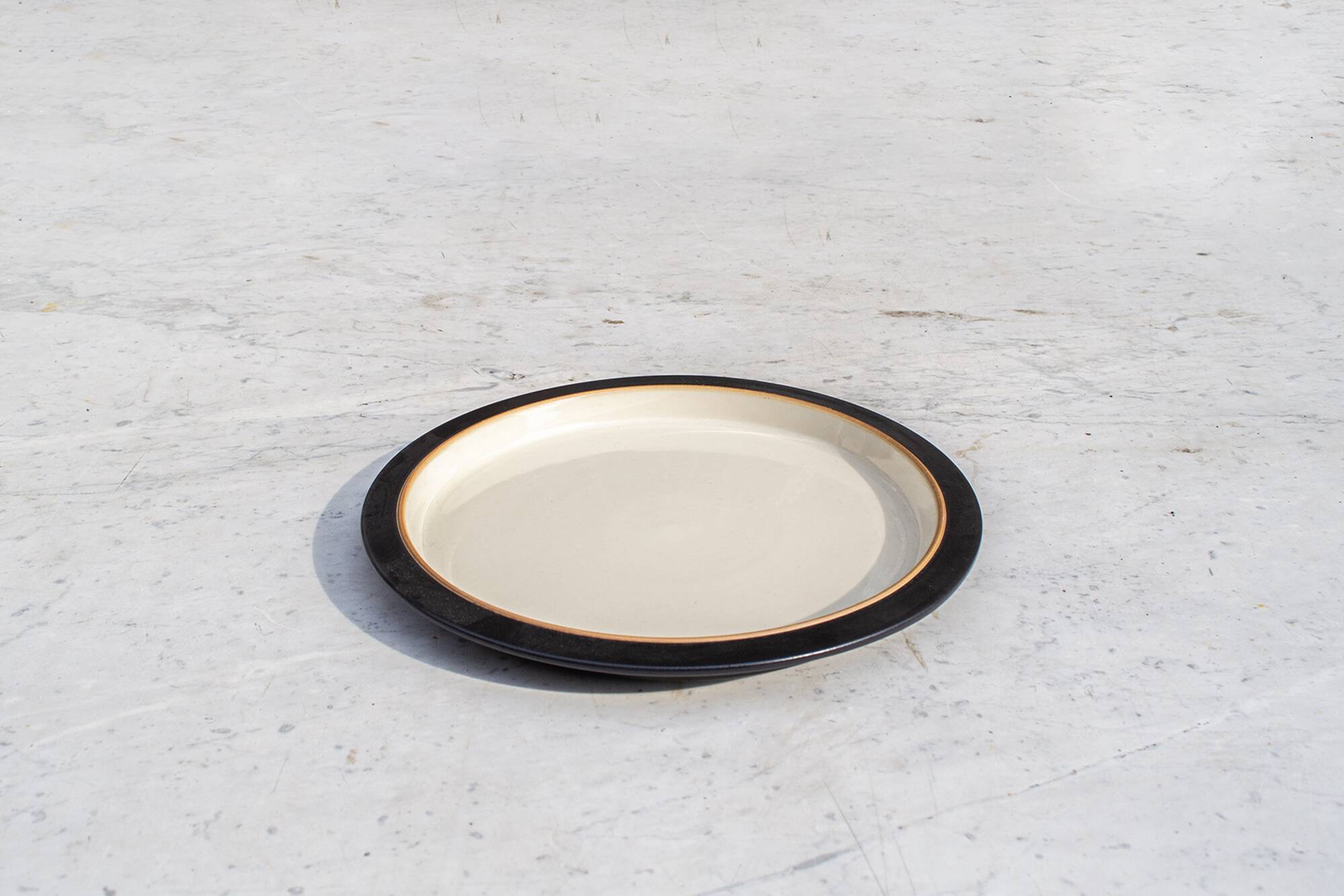Ceramic plate service by Franco Bucci for Laboratorio Pesaro, 1960s, Set of 37