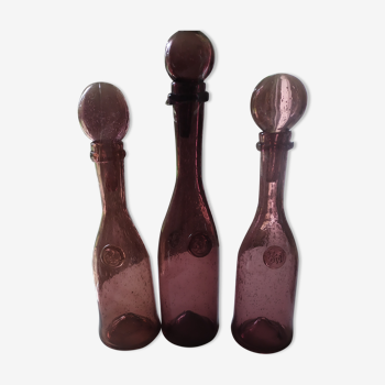 3 Biot decanters