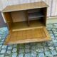 Bar vintage Louis XV sur roulettes en bois des années 60