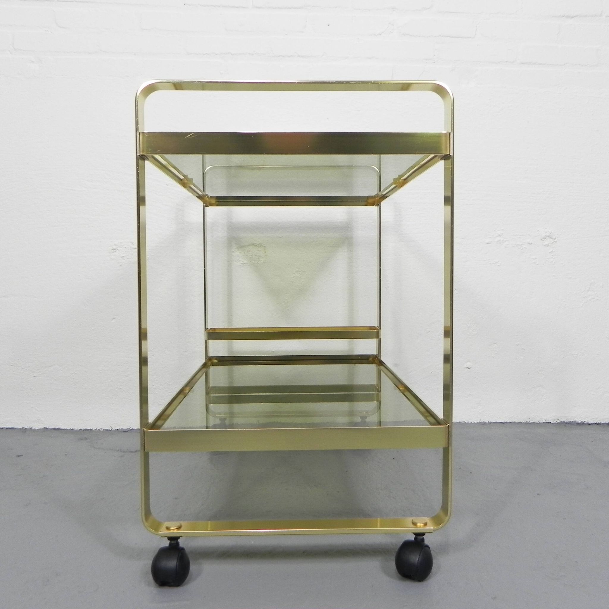 Vintage space age drinks bar cart by Av Handwerk