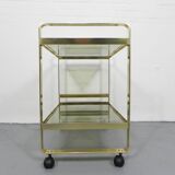 Vintage space age drinks bar cart trolley by Av Handwerk