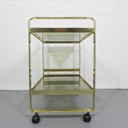 Vintage space age drinks bar cart by Av Handwerk
