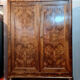 Armoire Parisienne époque Louis Philippe en ronce de noyer circa 1830