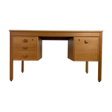 Vintage scandinavian oak office, 60s