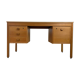 Vintage scandinavian oak office, 60s