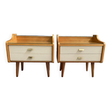 set of 2 nightstands from the 60s