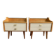 set of 2 nightstands from the 60s