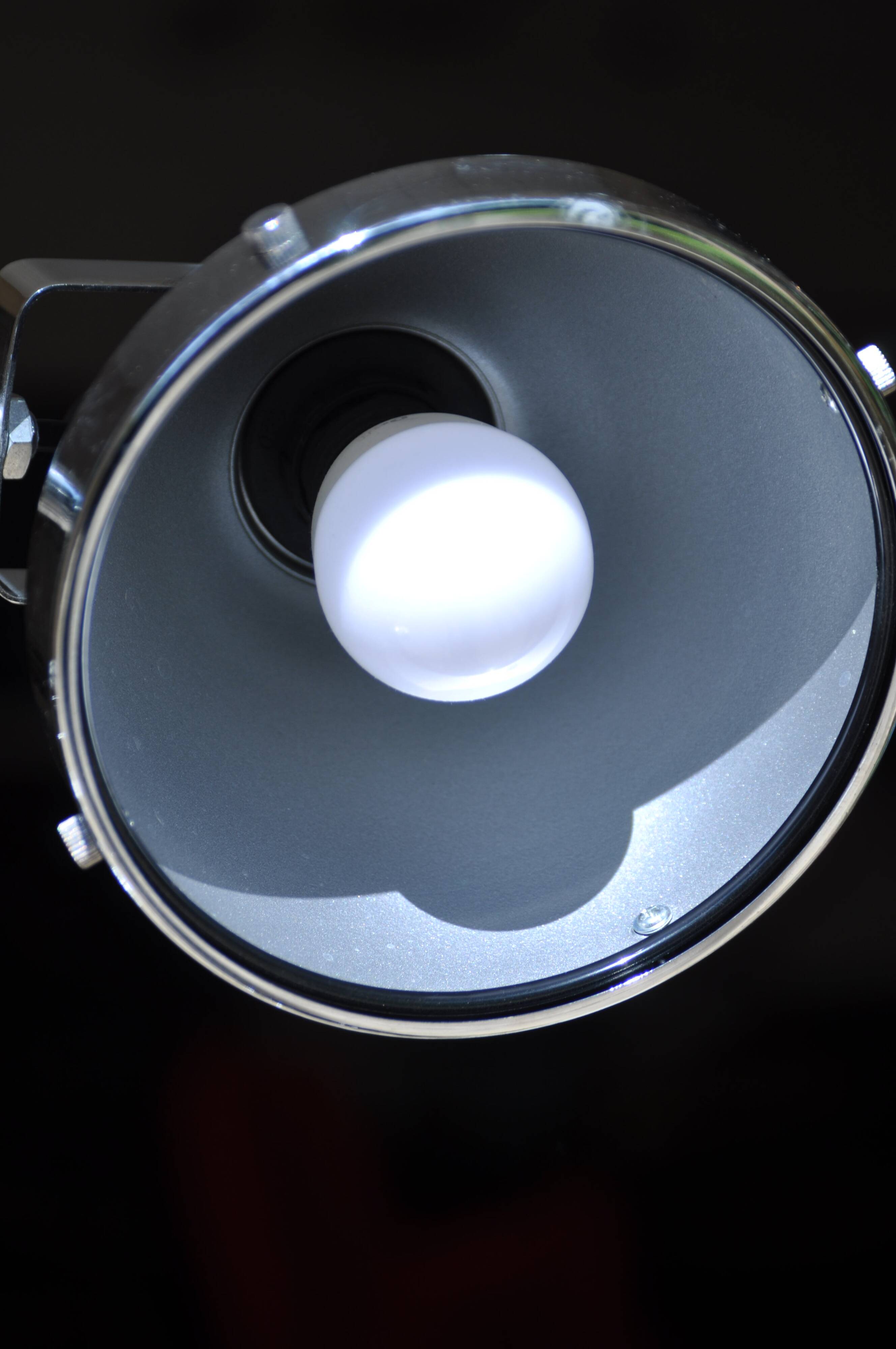 Floor lamp, 3 spotlights. Seylumiere France brand