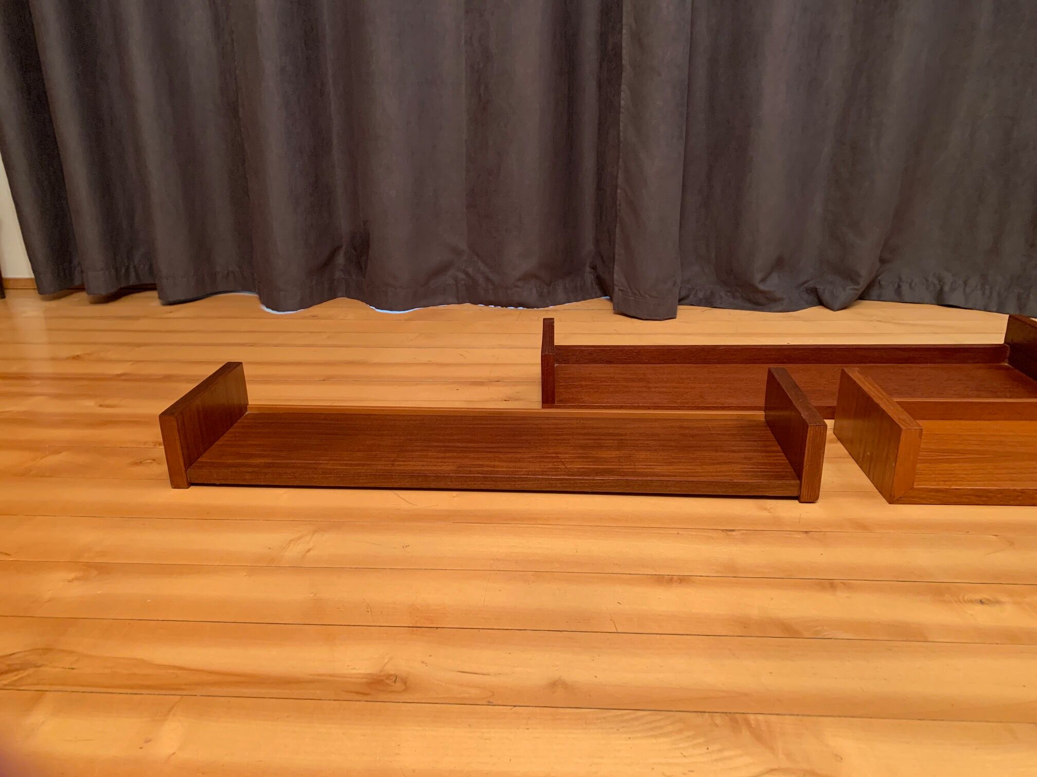 Set of three shelves, Denmark, 1960s