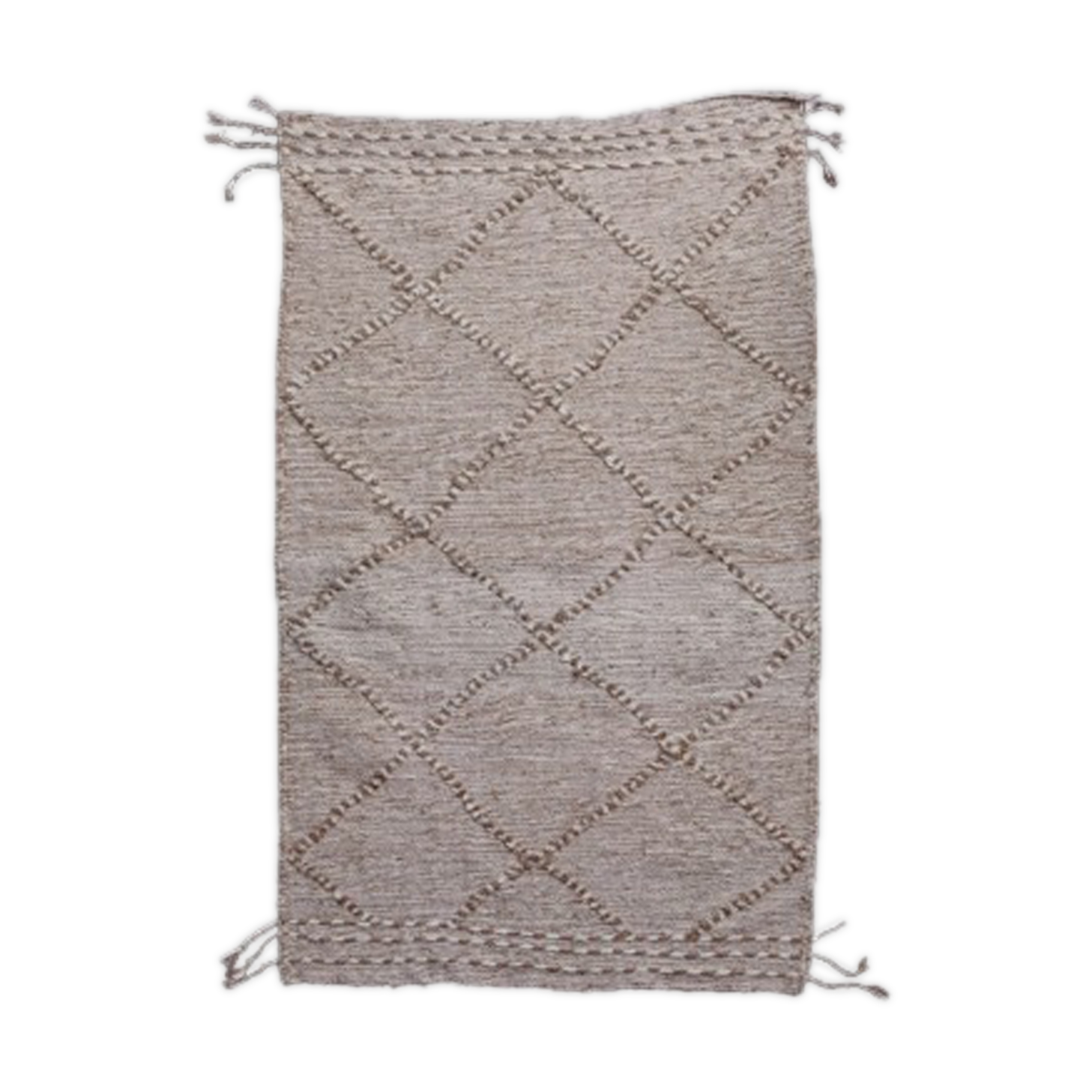 Berber carpet beige zanafi 95x155 cm