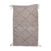 Beige Berber rug Zanafi 95x155 cm