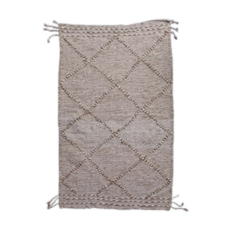 Tapis berbère beige zanafi 95x155 cm