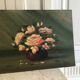 Oil painting on wood