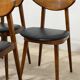 6 Fontania chairs attributed to Baumann – 1960s