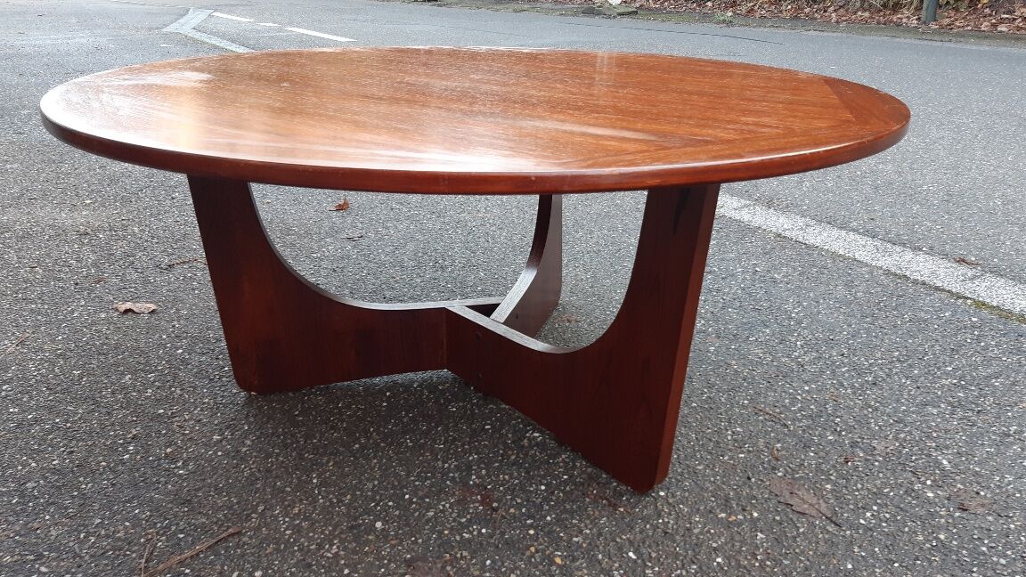 Rosewood coffee table 1970