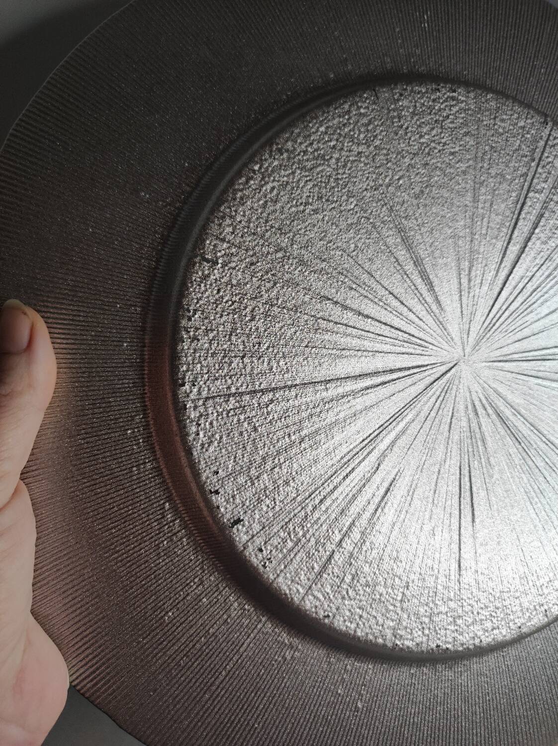 Silver plated dinner plates