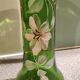Vase en verre émaillé art nouveau