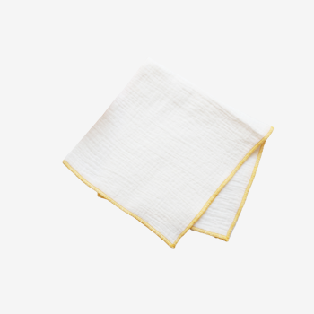 White cotton gas towel