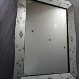 Venetian art deco mirror