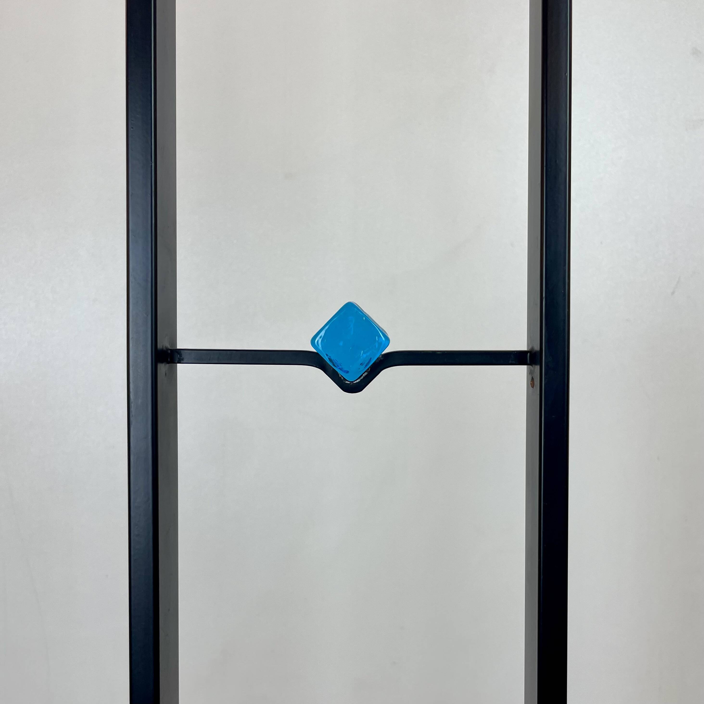 Post-Modern Floor Lamp att. to Mazzega, Italy, 1980s