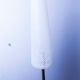1960 brass cast iron and glass lamppost 3 heads