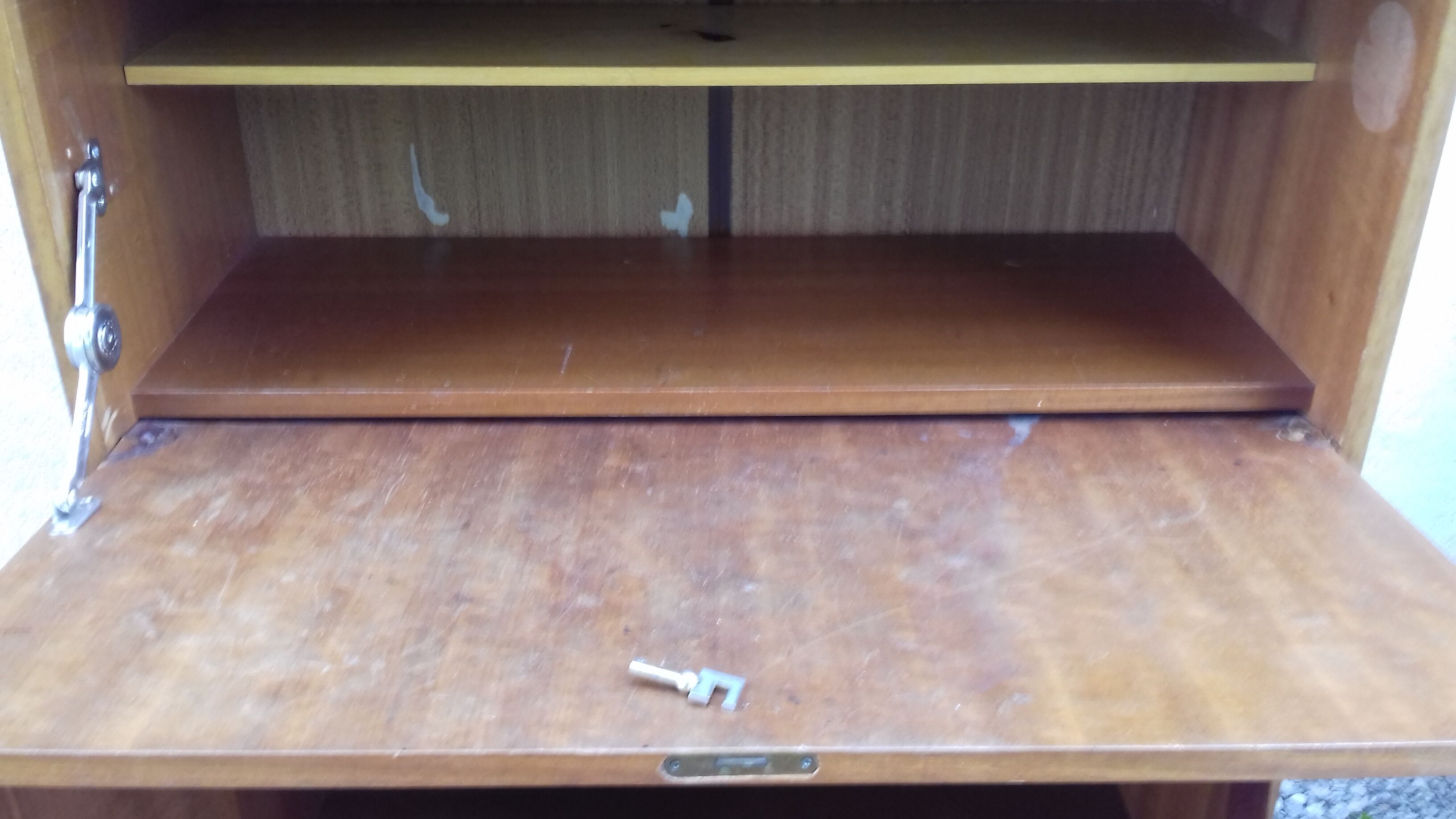 Writing desk, spindle feet