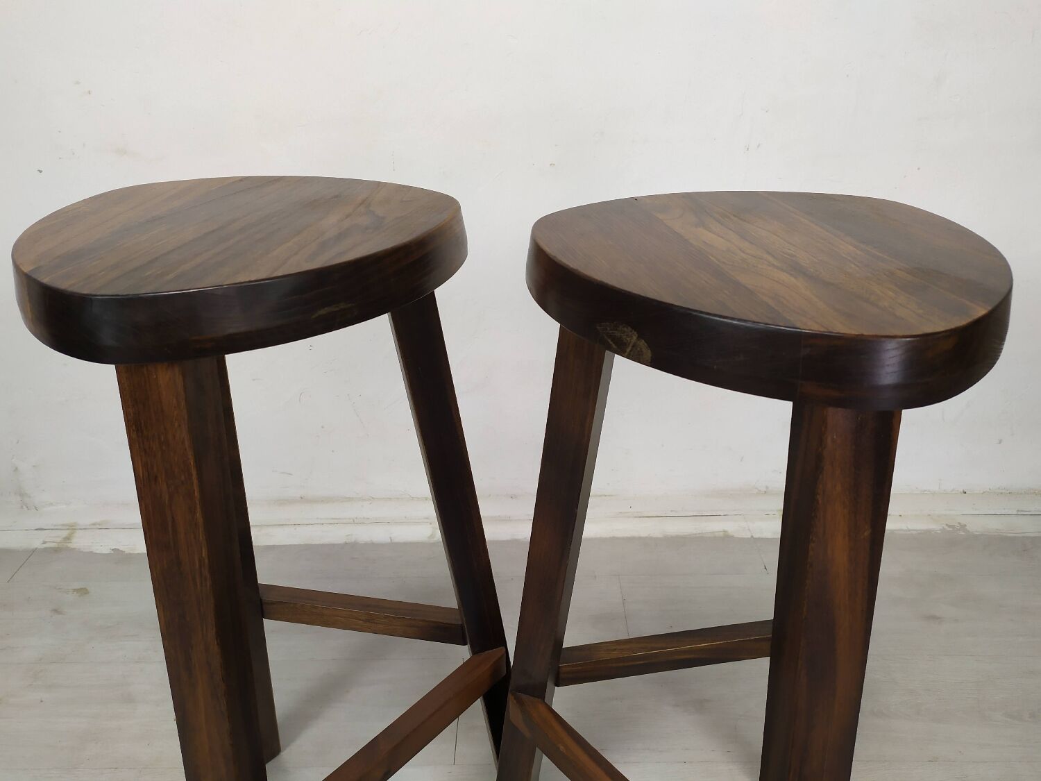 Brutalist bar stools