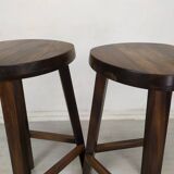 Brutalist bar stools
