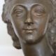 Plaster bust of Madame Du Barry after Pajour, 19th century.