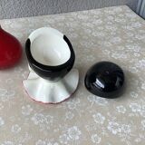 Coquetier and salt shaker Pierrot